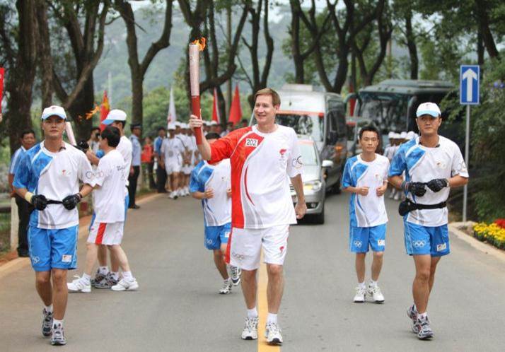 Following The Olympic Flame